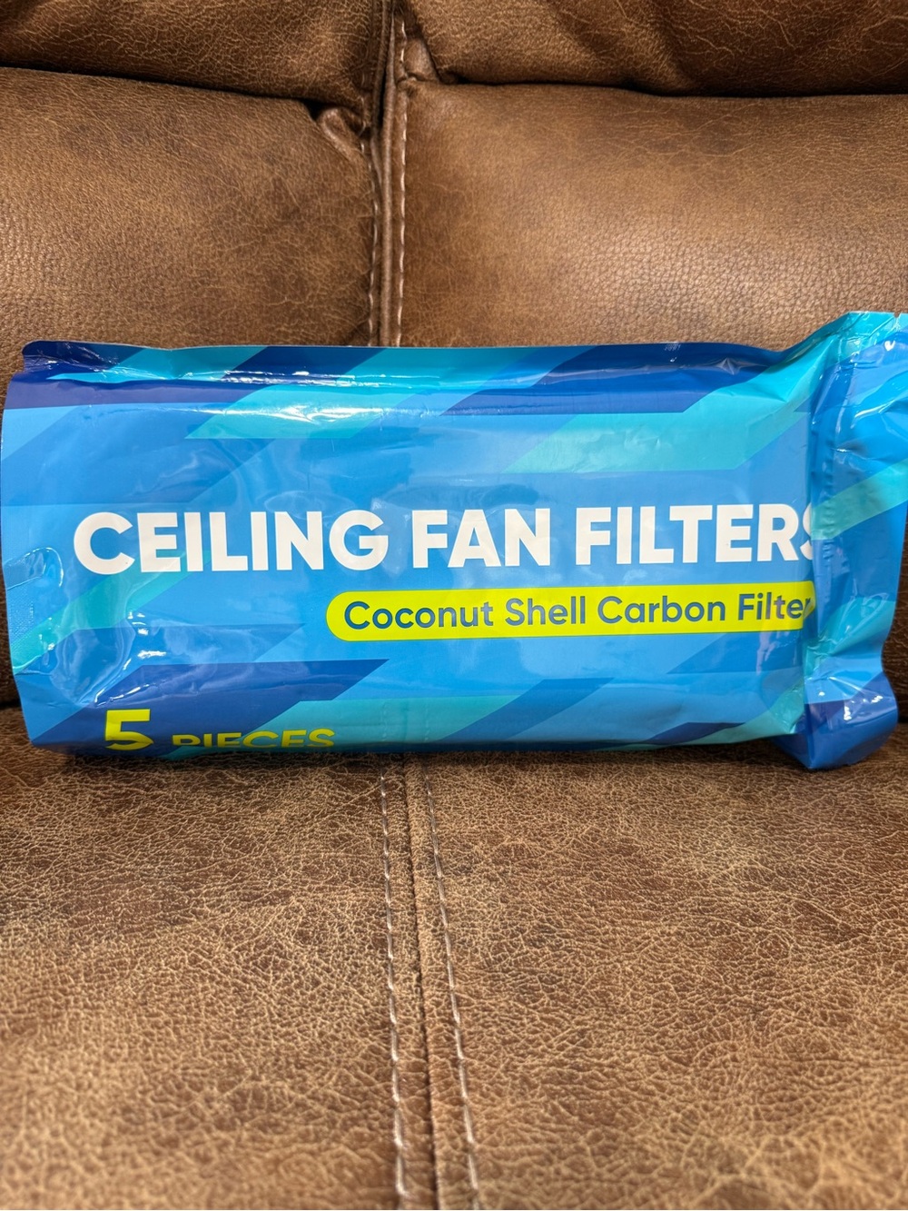 Ceiling Fan Filters Coconut Shell Carbon - Blue Packaging